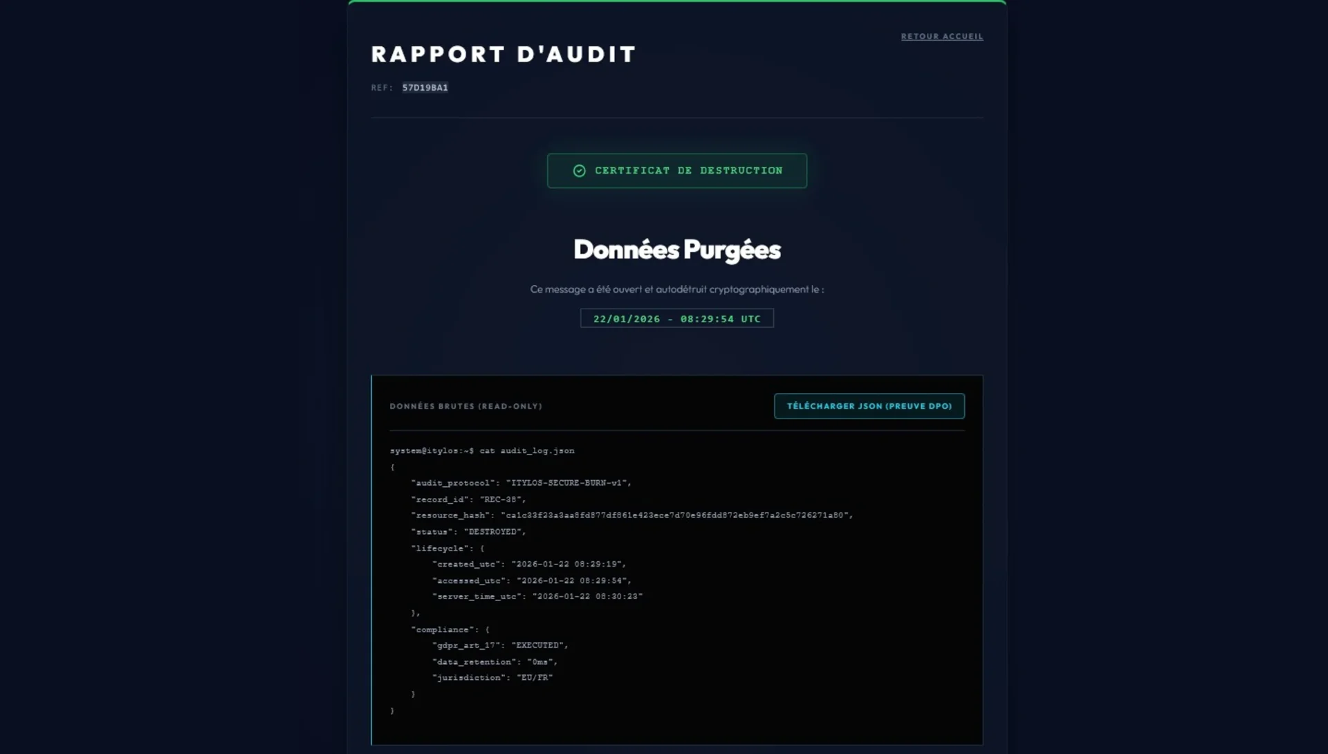 06. La Preuve d'Audit